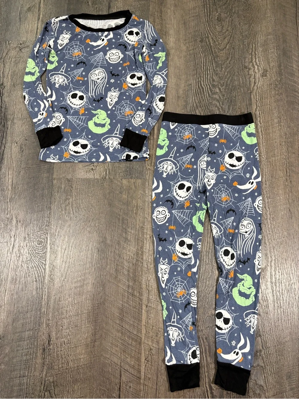 LITTLE SLEEPIES Nightmare Before Christmas Bamboo Pajamas